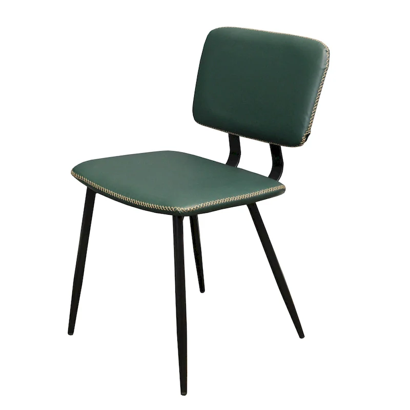 Multi-Color Faux Leather Dining Chair, Single Seat