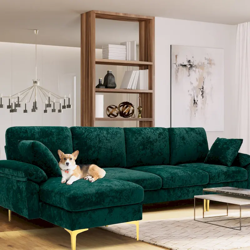 Kata 115  Sectional Sofa with Ottman