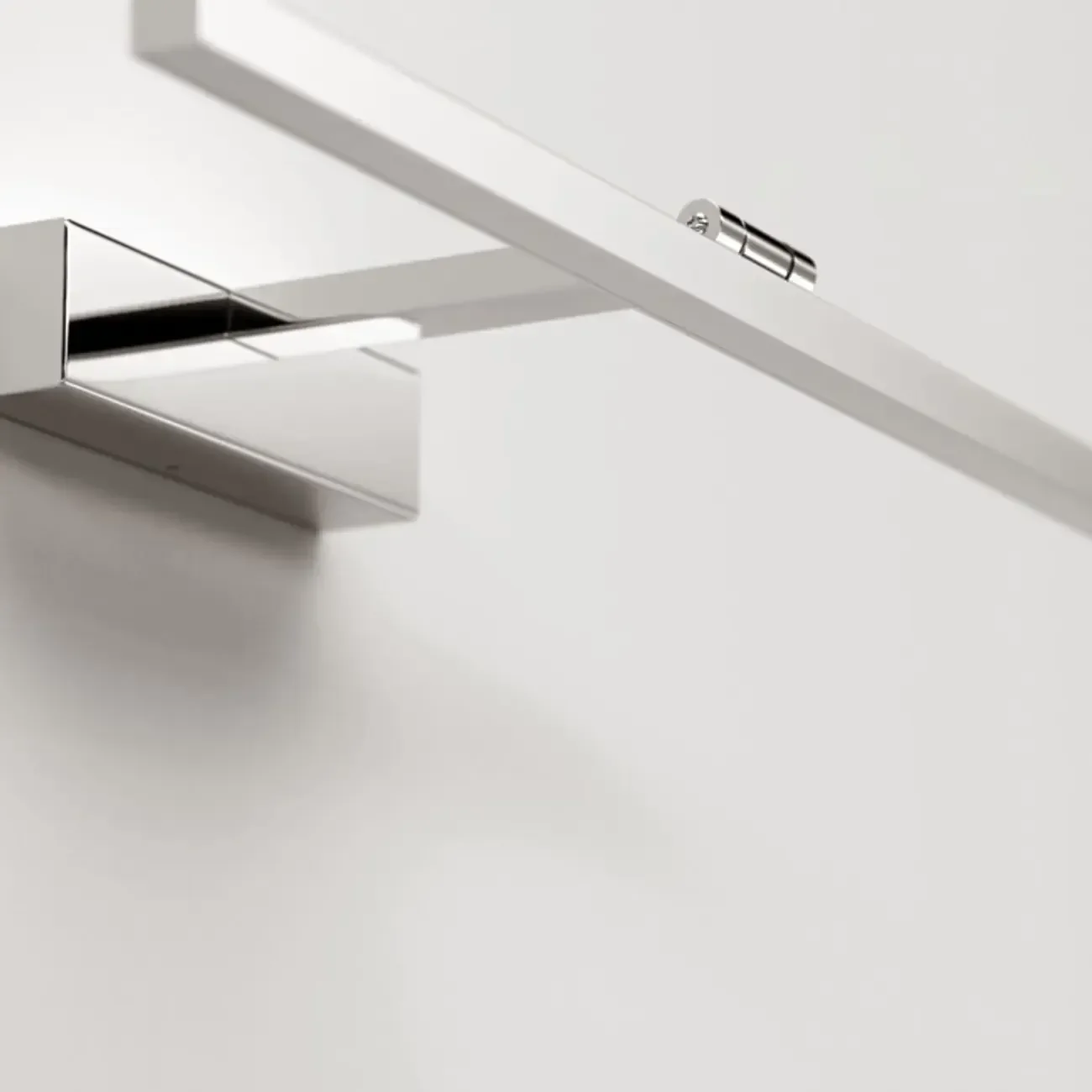 White Linear LED Wall-Mounted Vanity Light with Modern Style