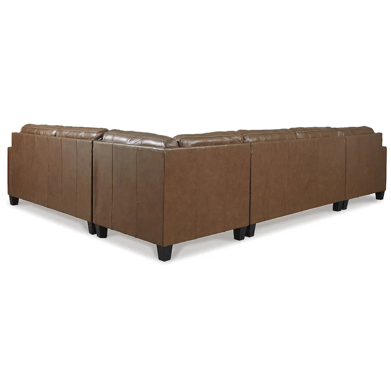 Baskove Brown Sectional Sofa