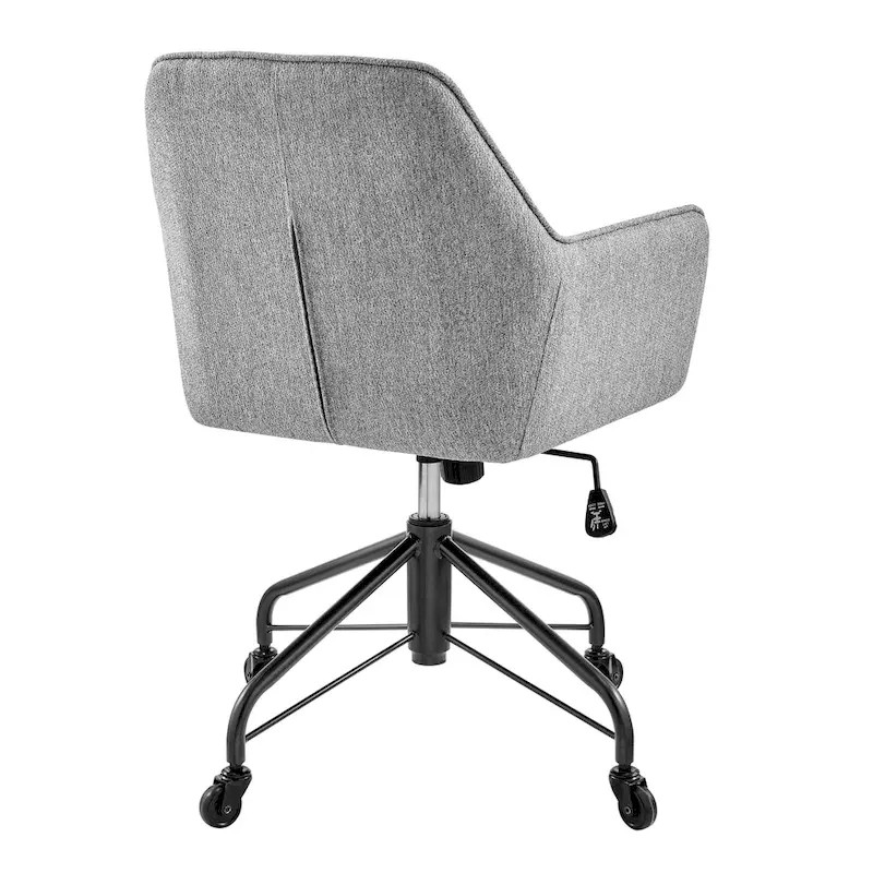 Swivel Office Chair with Adjustable Height and Caster Wheels