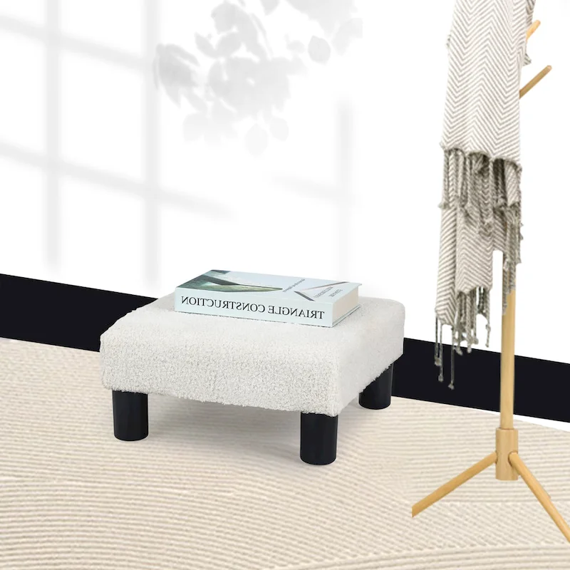 Adeco 15 Small Ottoman Upholstered Foot Rest