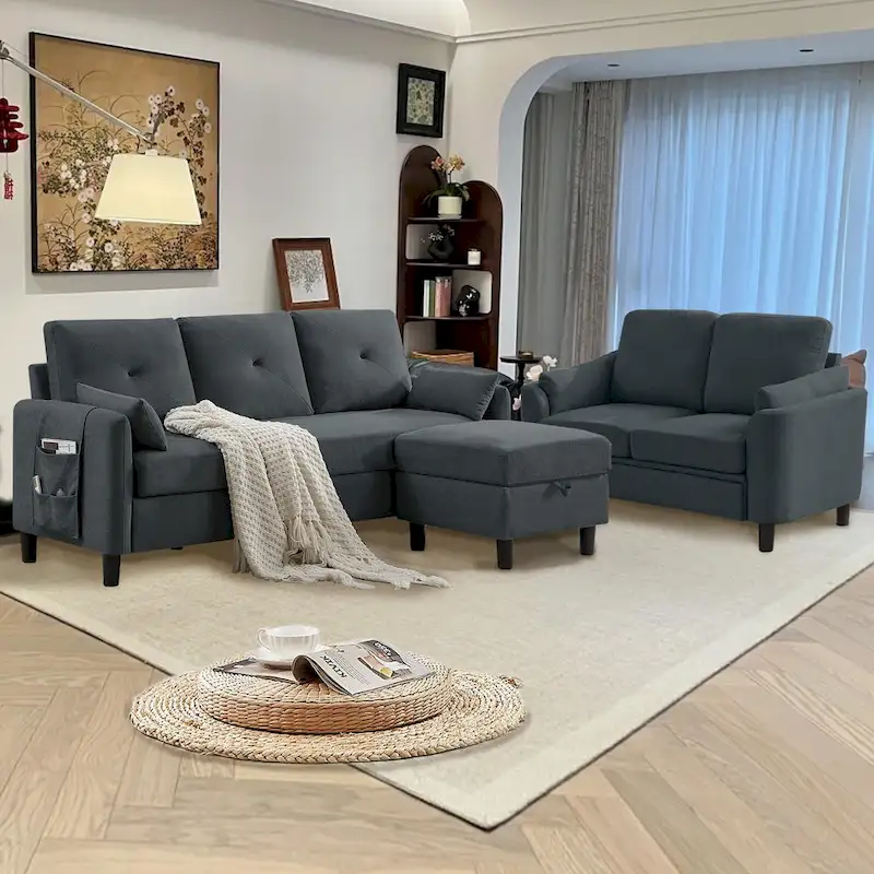 3 Piece Living Room Sets