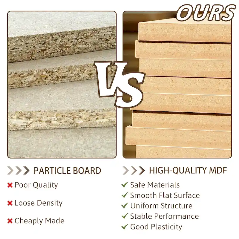 COSIEST 2-Tier Round Accent End Table with Shelf