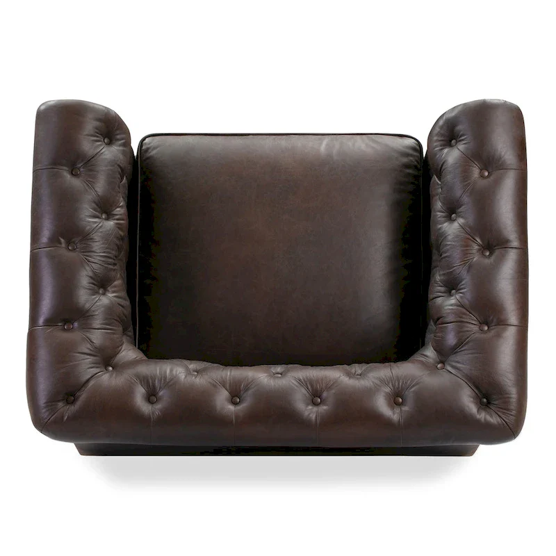 Poly and Bark Lyon Lounge Chair - Genuine Italian Leather