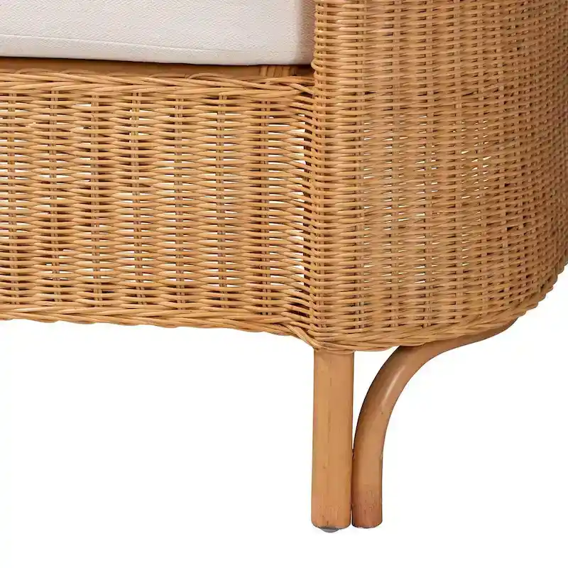 Diva Bohemian Light Honey Rattan Daybed