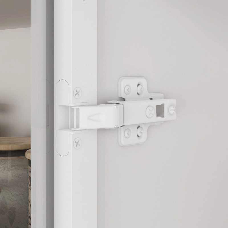 Modular Buffet and Display Cabinet - Modular Design in Pristine White