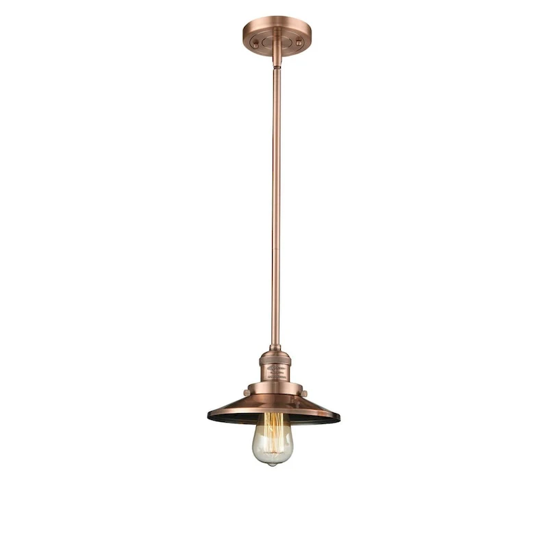 Innovations Lighting Railroad 8  Wide Mini Pendant - Downrod