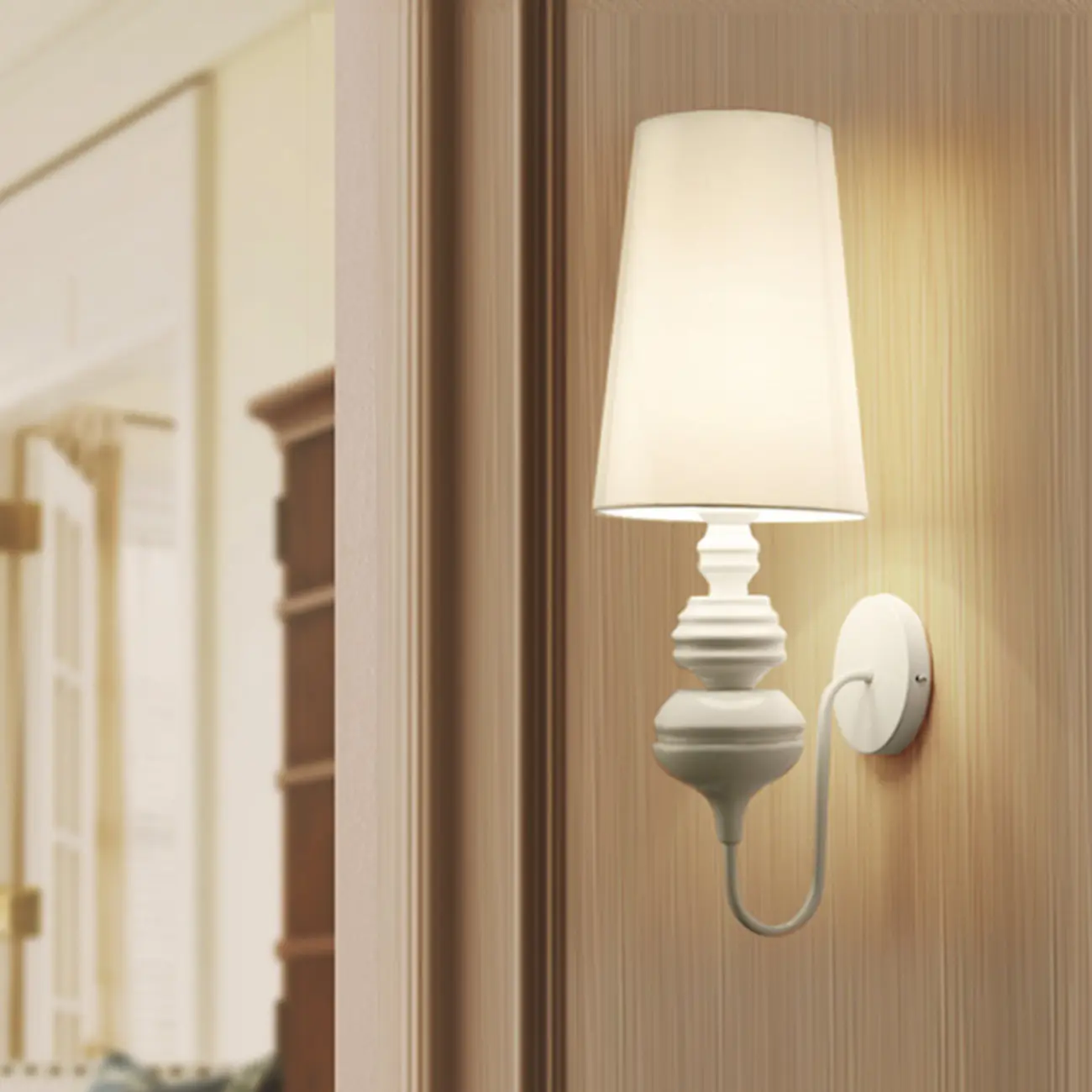 Modern Metal Cylinder Shade Wall Sconce