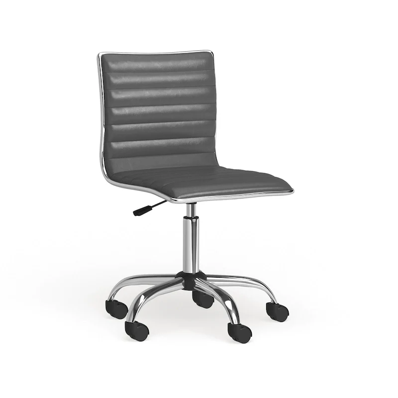 Carson Carrington Lund Modern Chrome Office Chair