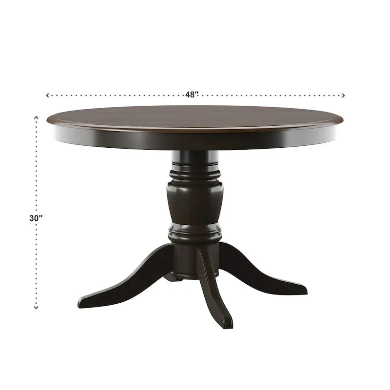 Mackenzie Country Antique Two-tone Dining Table by iNSPIRE Q Classic