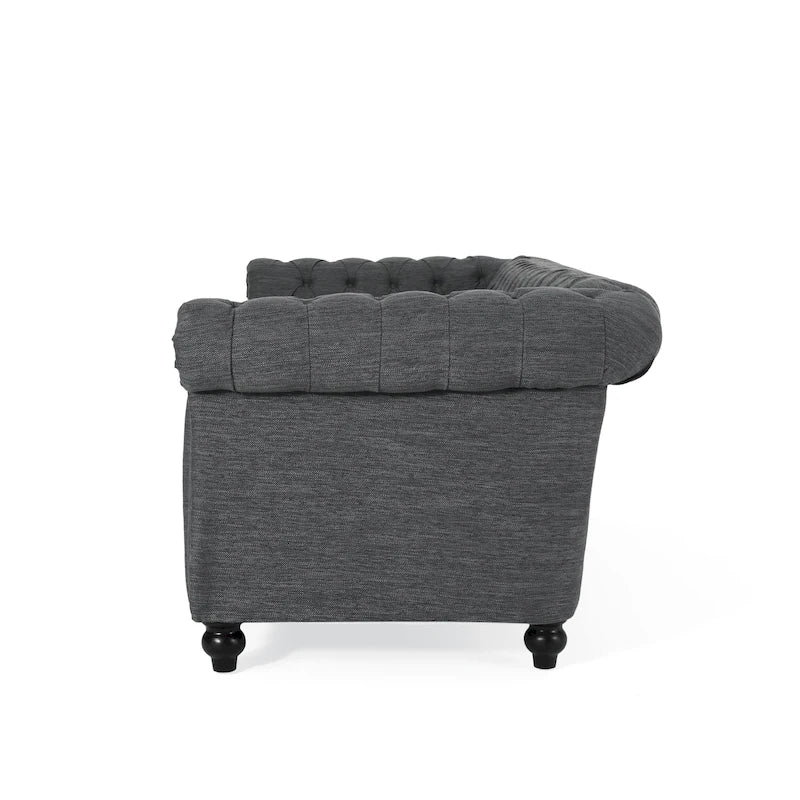 Tufted Chesterfield 3-Seat Sofa