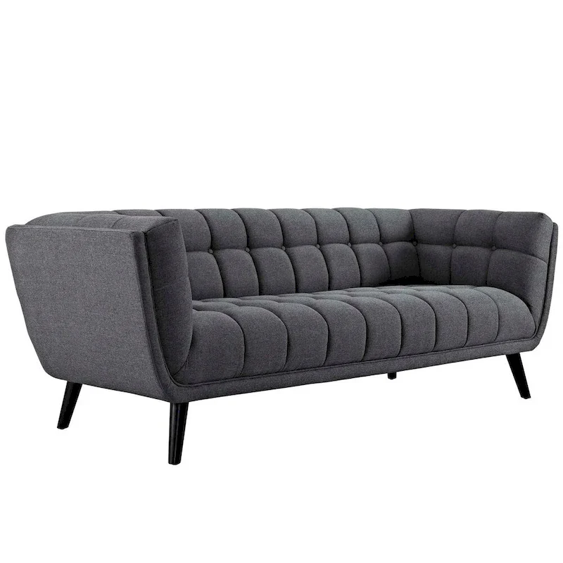 2-Piece Upholstered Fabric Sofa and Armchair Set