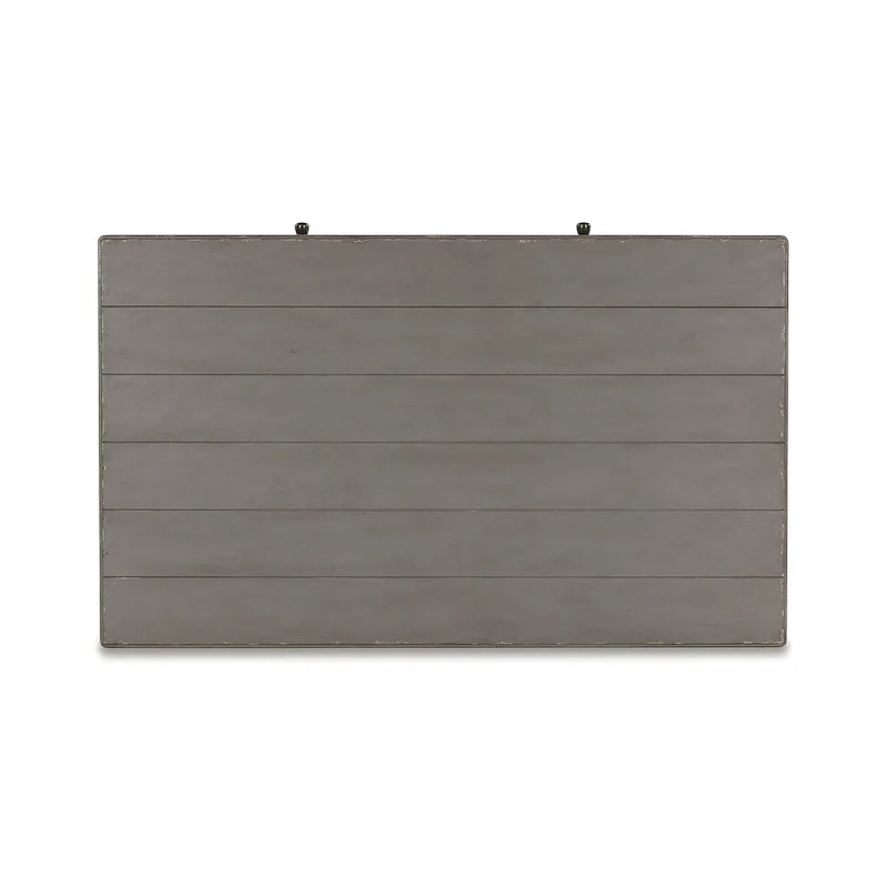 Charina Antique Gray Rectangular Coffee Table - 50W x 30D x 20H