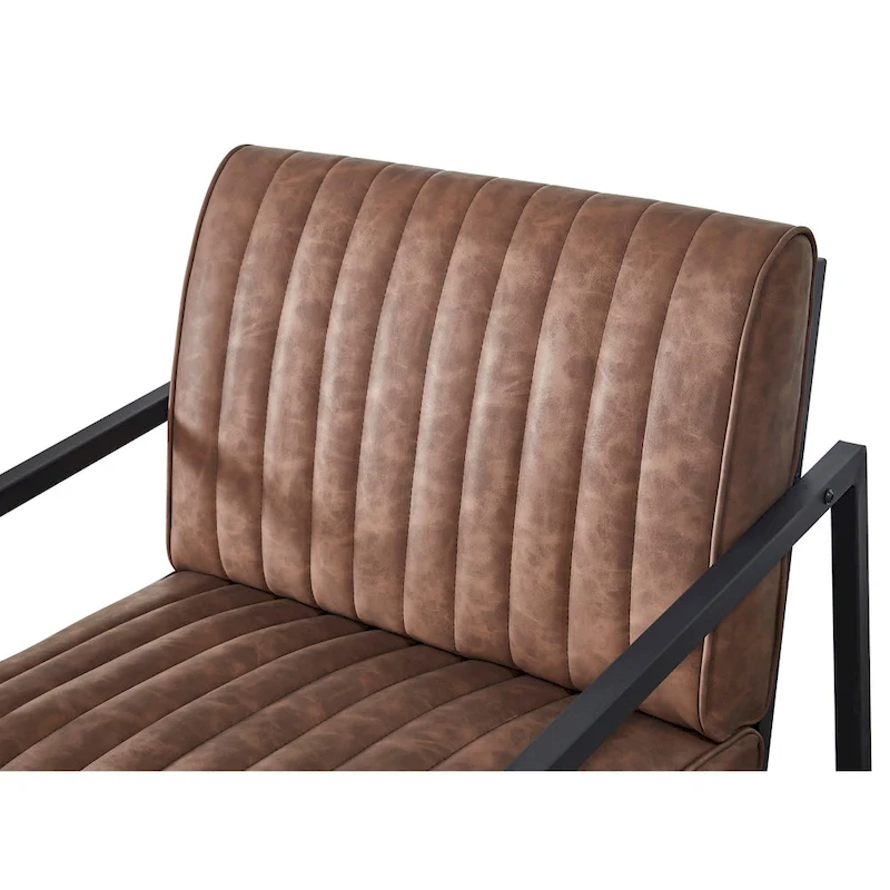 Modern 26 Arm Chair with Steel Legs