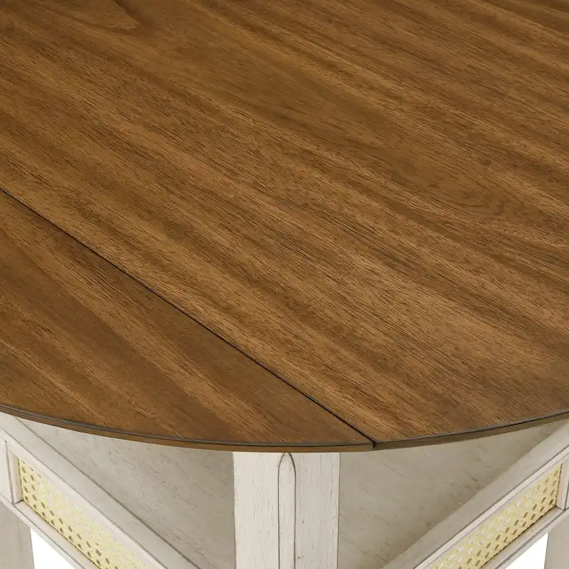 Plaga Cane Accent Dining Table by iNSPIRE Q Classic - 36-inch