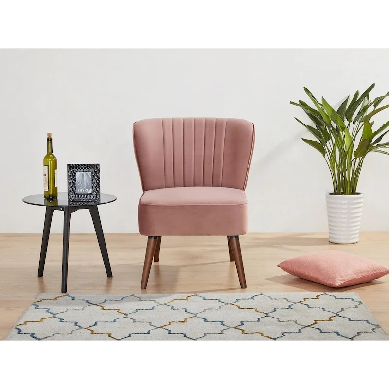 Carson Carrington Tagerod Armless Slipper Chair