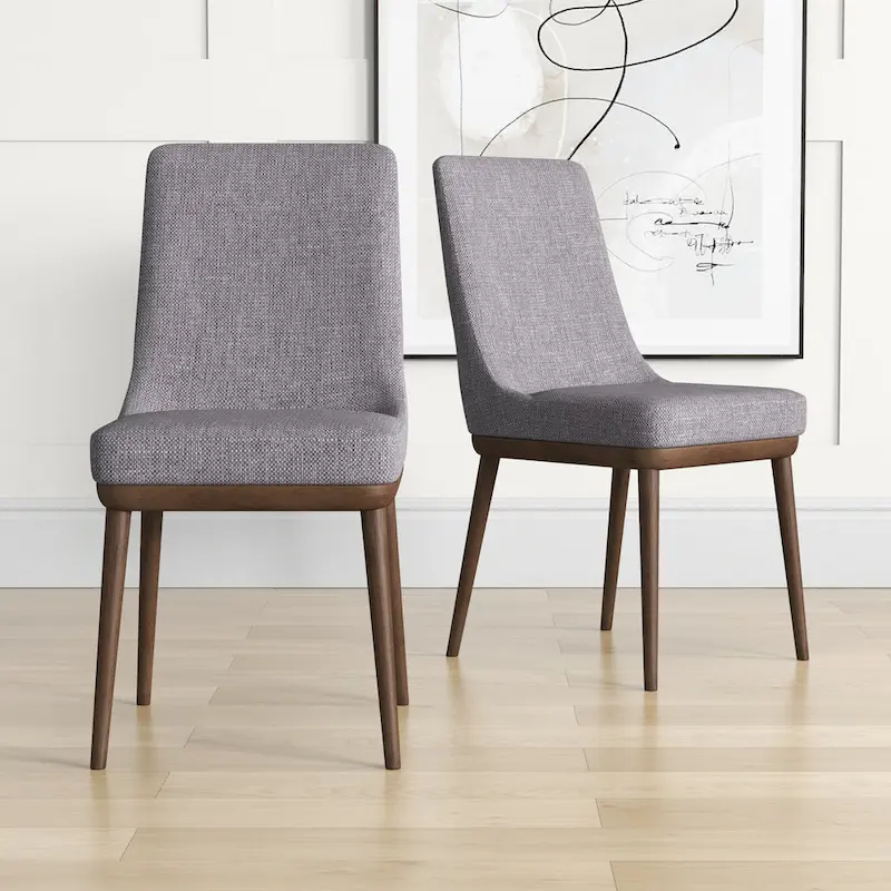 Belladonna Mid-Century Modern Dining Chairs (Set of 2)