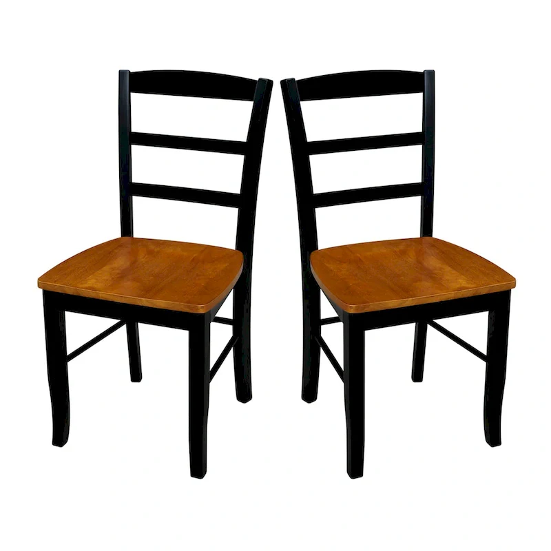 Solid Wood Ladderback Dining Chairs