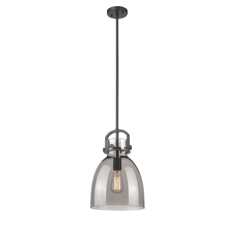 Innovations Lighting Newton Bell - 1 Light 10  Stem Hung Pendant