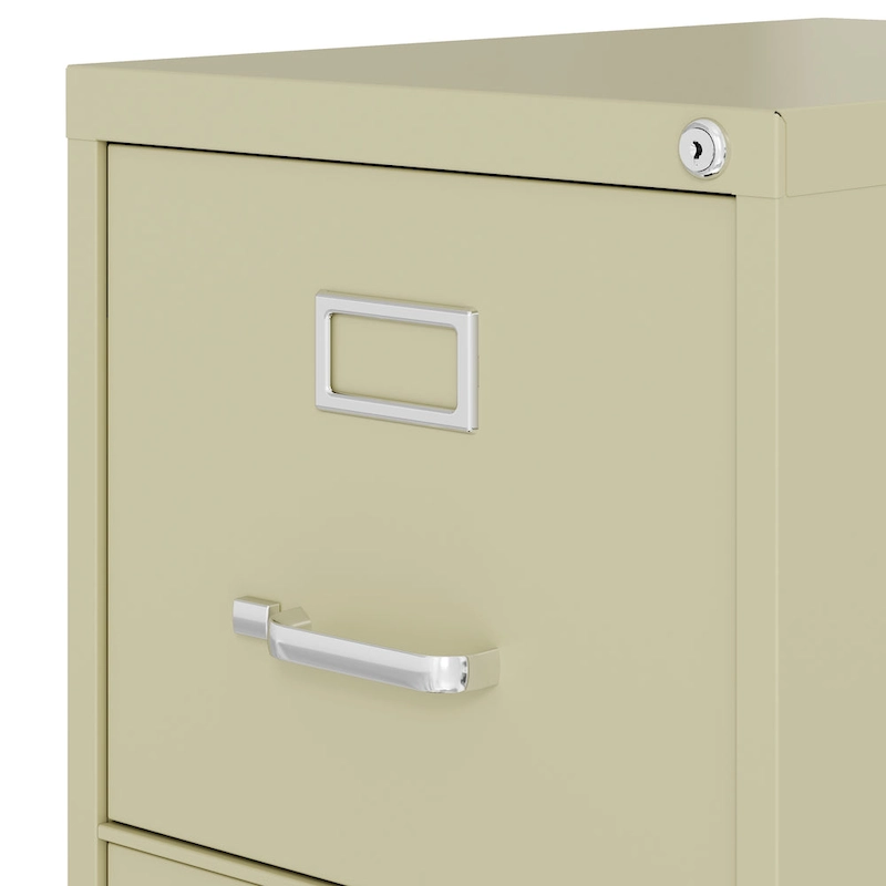 Hirsh 22-in Deep 3 Drawer, Letter Width, Vertical File Cabinet