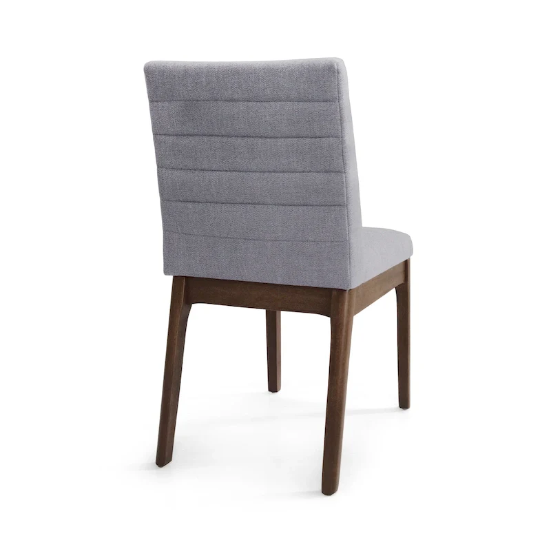 Vertically Quilted Upholstered Dining Chairs (Set of 6)