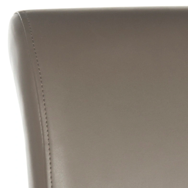 SAFAVIEH Jenelle Black Faux Leather 23-inch Counter Stool - 18.7 W x 23 D x 36.4 H - 19Wx23Dx36H