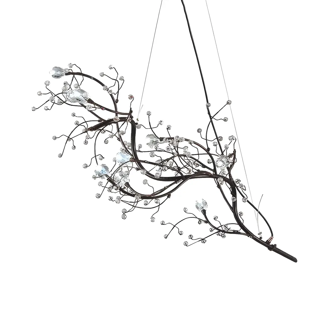 Modern Metal Branch LED Pendant Chandelier