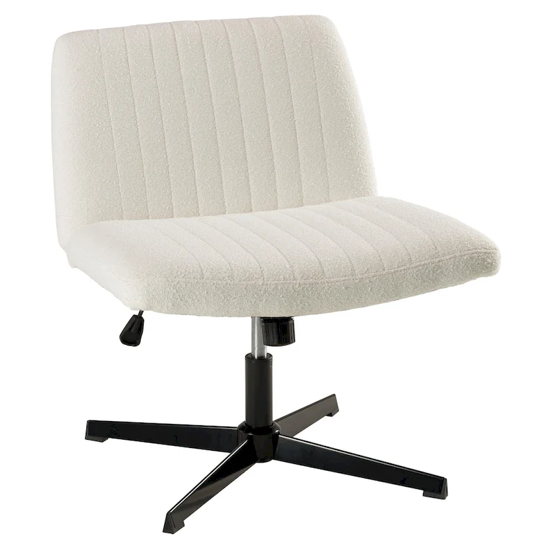 Bush Furniture Sutton Armless Computer Chair Without Wheels