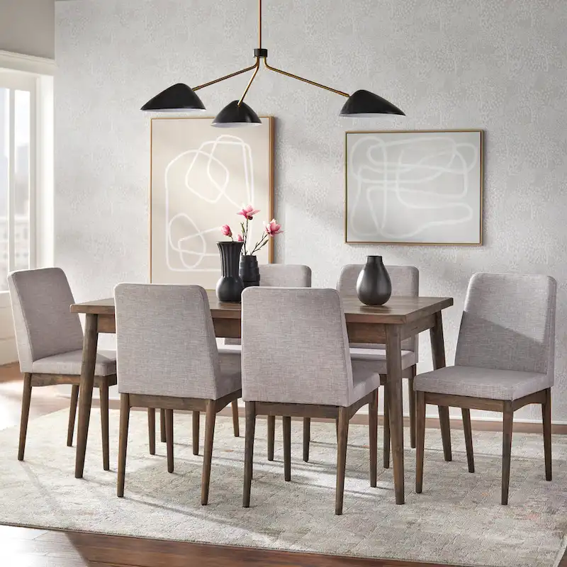 Carson Carrington Lulea Mid-century 7-piece Dining Set