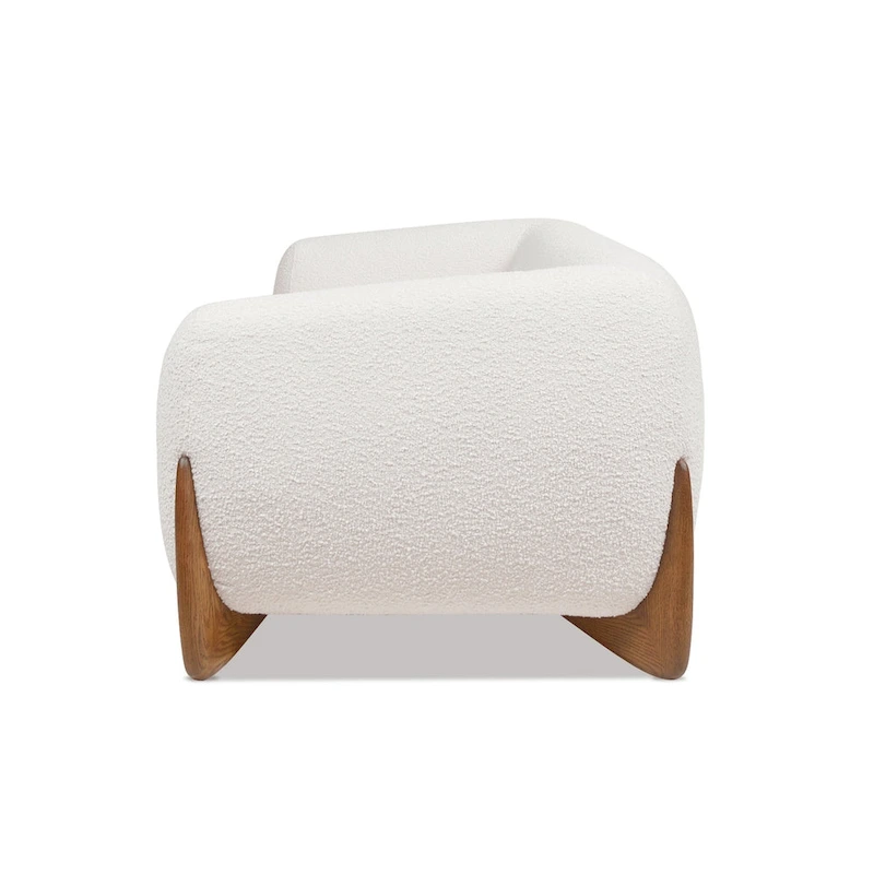 Alpine 90.5 Sherpa Upholstered Sofa