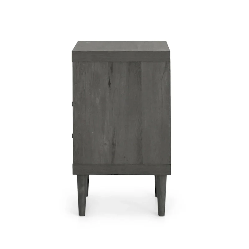 Mid-Century 2-Drawer Nightstand - Multiple Colors