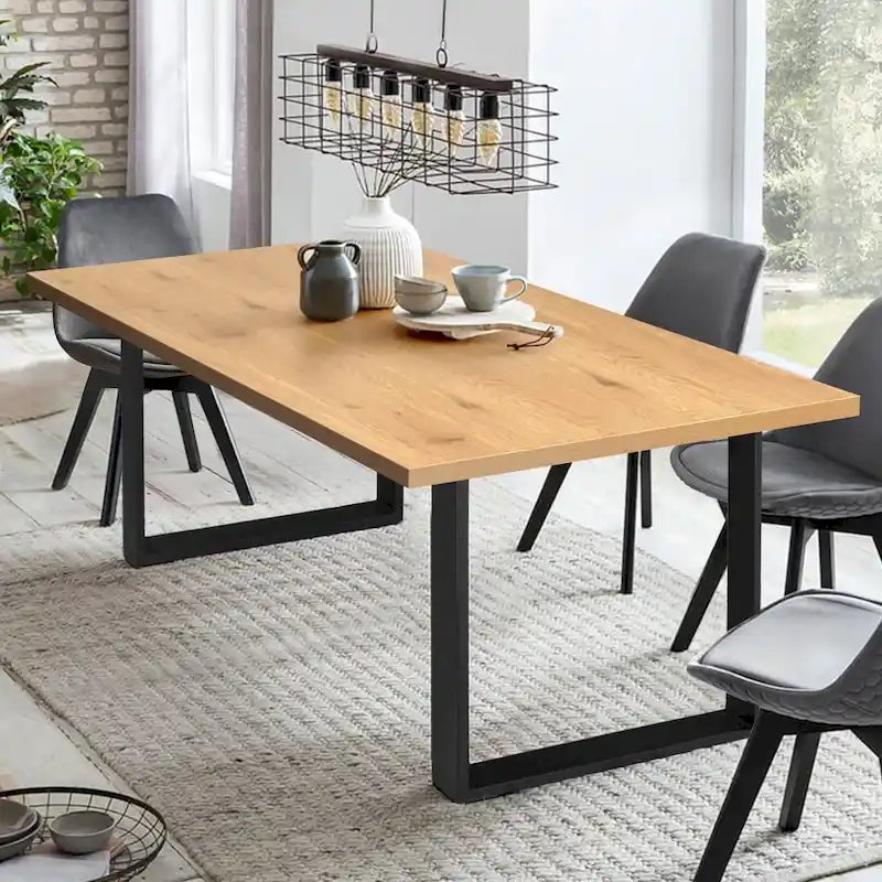 71 x31.5  Modern Rectangle Dining Table