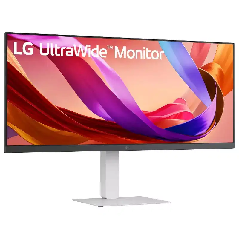 LG UltraWide 34 FHD IPS Monitor 100Hz USB-C with Built-In Speakers  White (34U530A-W)