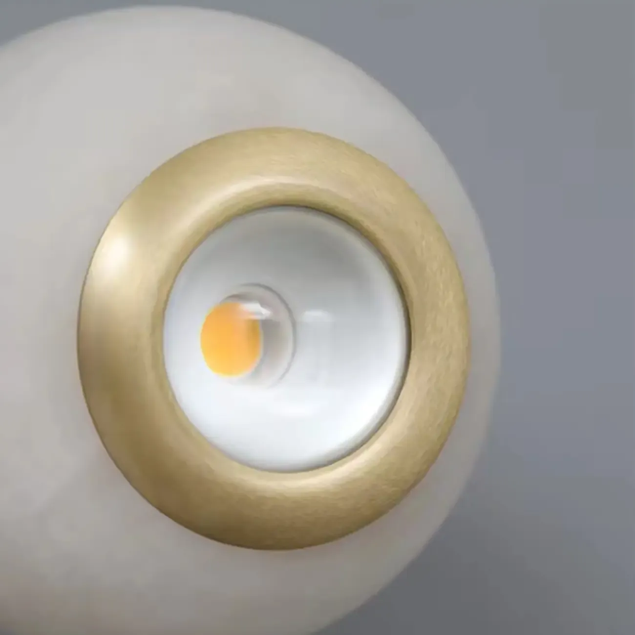 Modern Gold Globe Alabaster Kitchen Pendant Lighting