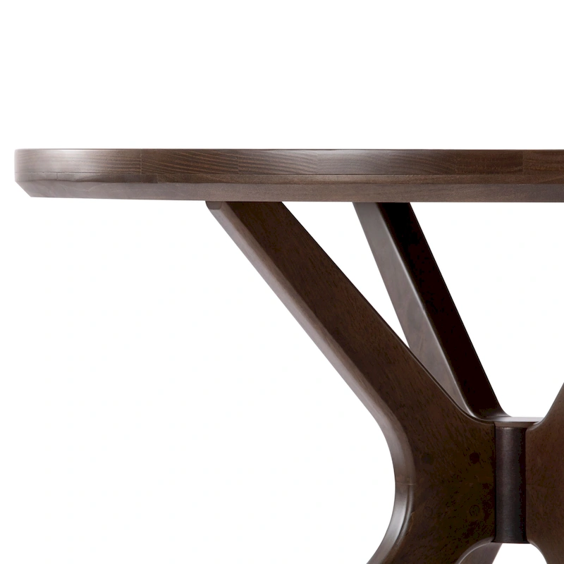 Plank and Beam Verso Cross Leg Round Dining Table - 38