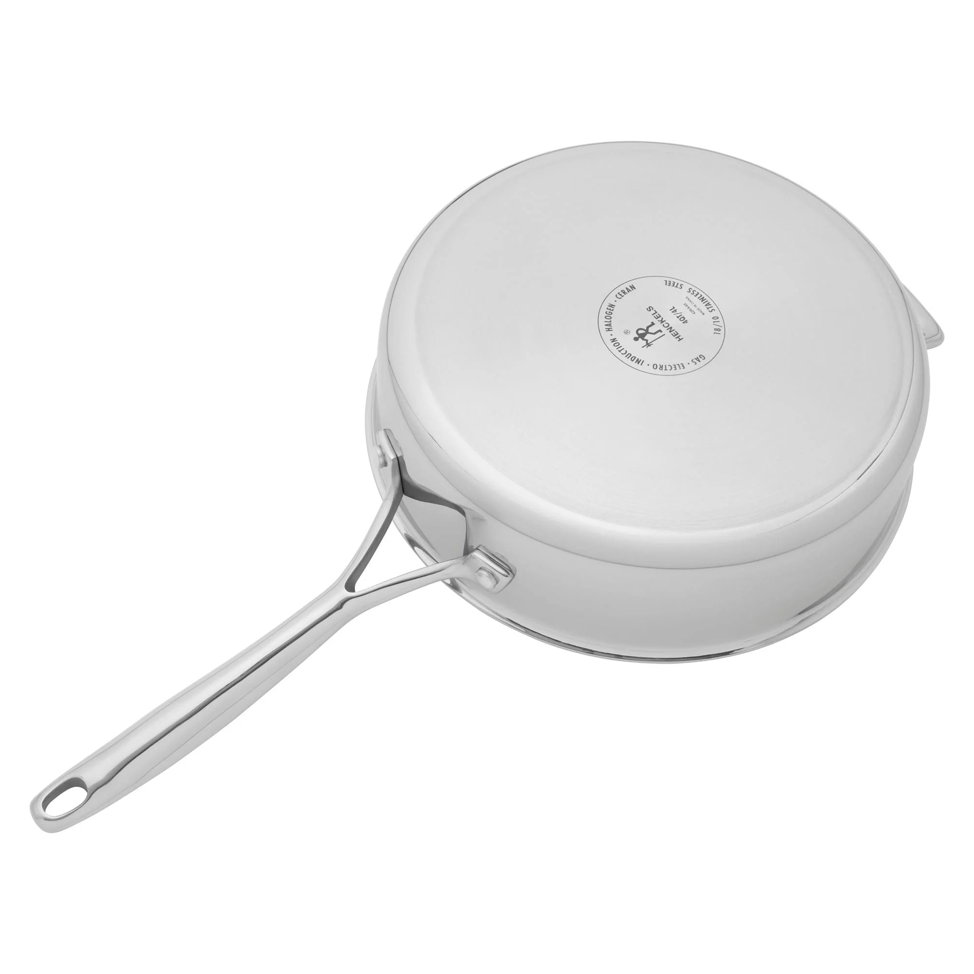 Henckels Paradigm 4-qt Stainless Steel Saute Pan with Lid and Handle Helper