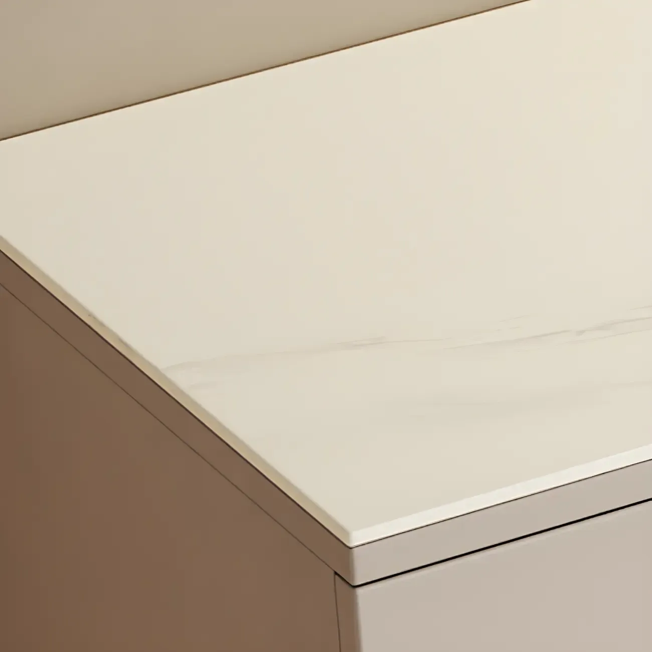 Hallway White Wood Shoe Cabinet with Slate