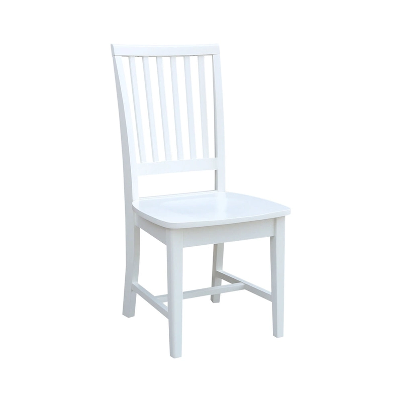 Solid Wood Mission Dining Side Chairs, Set of 2