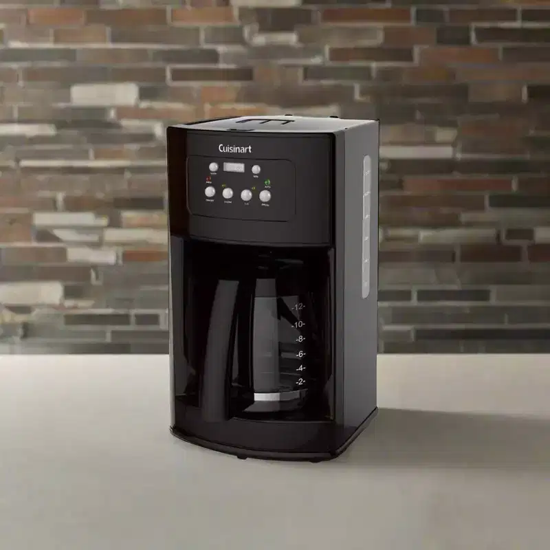 Refurbished: Cuisinart DCC-500FR Programmable Coffee Maker, Black  Manufacturer Refurbished