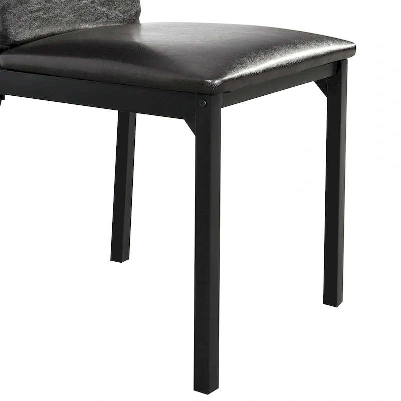 Roundhill Furniture Citico Metal 5-PC Dinette Set