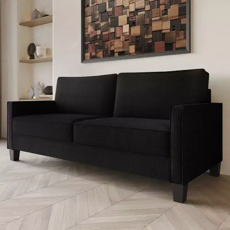 Home Design Marcia Square Arm Sofa