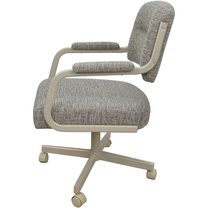 Swivel Kitchen Dining Caster Chair with Wheels - M-110 - N/A