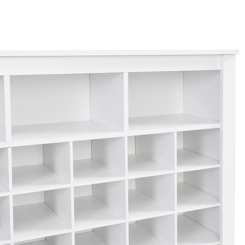 Merax Sleek Design 24 Shoe Cubby Console