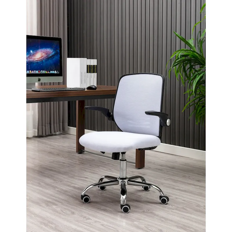 Porthos Home Hank Office Chair, Mesh Back, Height Adjustable Seat