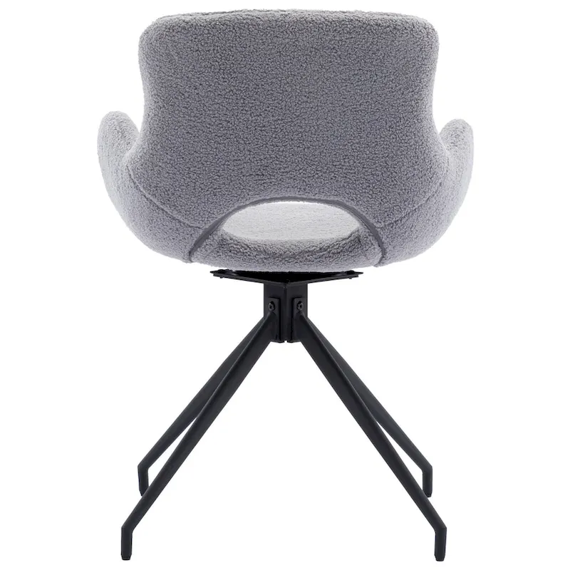 Swivel Dining Accent Chairs Set of 2 - N/A