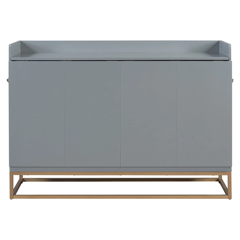 Queen Murphy Bed with Cabinet Design, Multi-Functional, 400lb Capacity