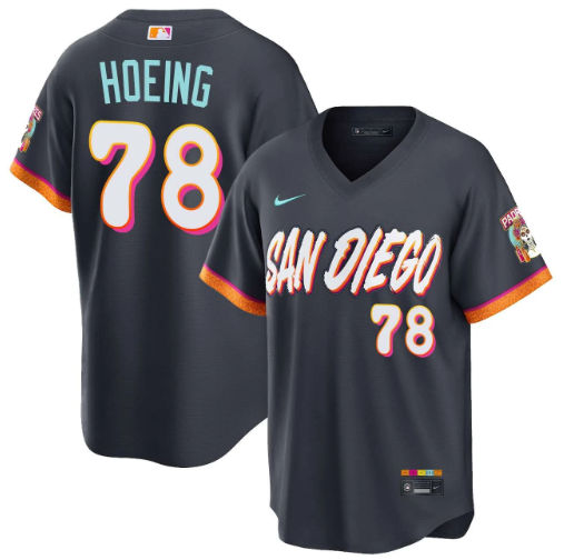 Bryan Hoeing San Diego Padres City Connect Stadium Jersey