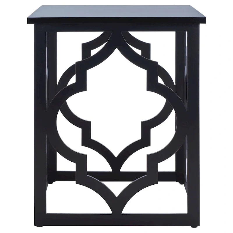 Silver Leaf End Table - 19 W x 19 D x 23 H