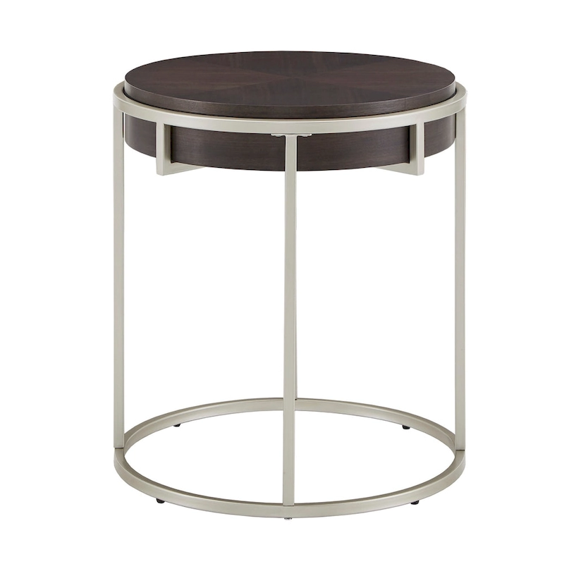 Cooke Round Table with Metal Base from iNSPIRE Q Modern